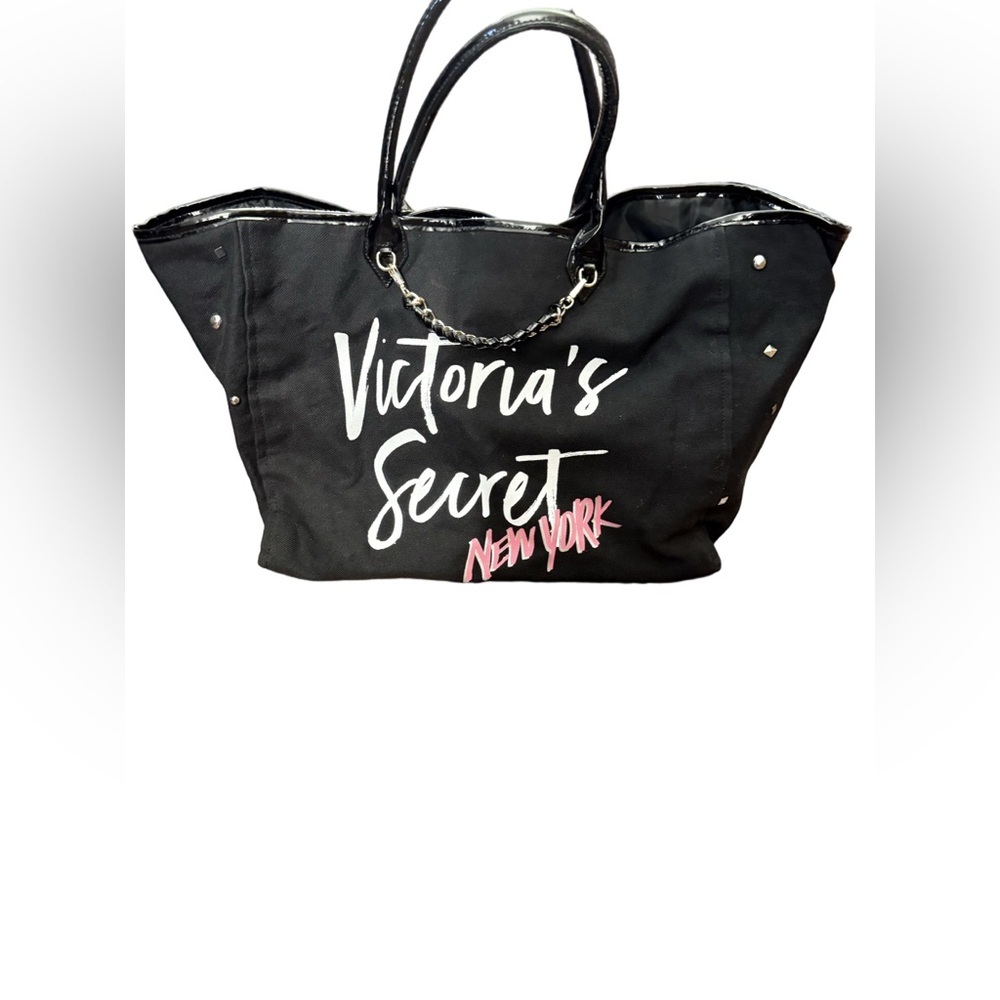 Victoria's Secret Black Tote Bag